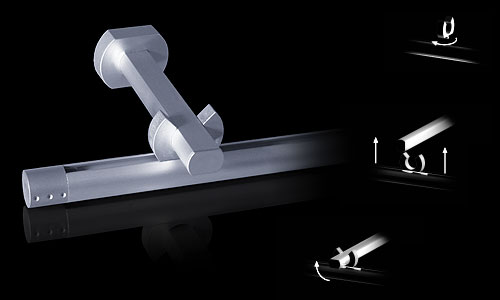 patentiertes Aluminiumschienensystem